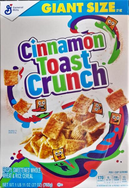 General Mills Cinnamon Toast Crunch Cereal 765 gr
